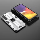 For Samsung Galaxy S22 5G Supersonic PC + TPU Shock-proof Phone Case with Holder(Silver)