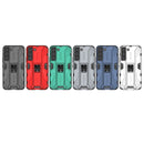 For Samsung Galaxy S22 5G Supersonic PC + TPU Shock-proof Phone Case with Holder(Silver)