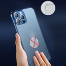 Electroplating Matte PC Phone Case For iPhone 13 Pro Max(Black)