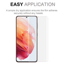 50 PCS 3D Curved Silk-screen PET Full Coverage Protective Film For Samsung Galaxy S22 5G(Transparent)