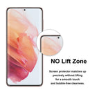 50 PCS 3D Curved Silk-screen PET Full Coverage Protective Film For Samsung Galaxy S22 5G(Transparent)