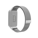 For OPPO Watch Free NFC Milan Magnetic Metal Watch Band(Grey)