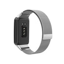 For OPPO Watch Free NFC Milan Magnetic Metal Watch Band(Grey)