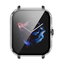 For Amazfit GTS 3 PC + Tempered Glass Watch Protective Case(Transparent White)