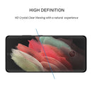 Edge Glue 3D Curved Edge Full Screen Tempered Glass Film For Samsung Galaxy S22 Ultra 5G(Black)