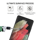 Edge Glue 3D Curved Edge Full Screen Tempered Glass Film For Samsung Galaxy S22 Ultra 5G(Black)