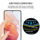 Edge Glue 3D Curved Edge Full Screen Tempered Glass Film For Samsung Galaxy S22 5G(Black)