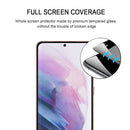 25 PCS Full Glue 3D Curved Edge Screen Tempered Glass Film For Samsung Galaxy S22+ 5G(Black)