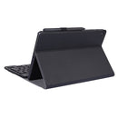 A08 Ultra-thin Bluetooth Keyboard Leather Case For Samsung Galaxy Tab A8 2021 SM-X205 / SM-X200(Black)