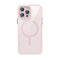Crystal Clear Series Magsafe Magnetic Phone Case For iPhone 13 Pro Max(Pink)