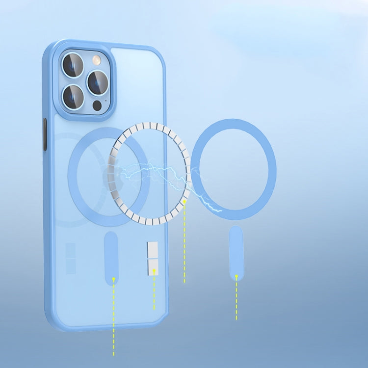 Crystal Clear Series Magsafe Magnetic Phone Case For iPhone 13 Pro Max(Baolan)