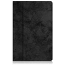 For Xiaomi Mi Pad 5 Pro Solid Color 360 Degrees Rotation Tablet Leather Case with Holder(Black)