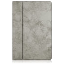 For Xiaomi Mi Pad 5 Pro Solid Color 360 Degrees Rotation Tablet Leather Case with Holder(Grey)