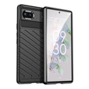 For Google Pixel 6a Thunderbolt Shockproof TPU Phone Case(Black)