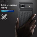 For Google Pixel 6a Thunderbolt Shockproof TPU Phone Case(Black)