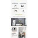 BHT-005-GBLW 220V AC 16A Smart Home Heating Thermostat for EU Box, Control Electric Heating with Only Internal Sensor & WIFI Connection