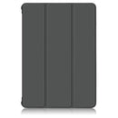 For Samsung Galaxy Tab S7 FE 12.4 Solid Color TPU Horizontal Flip Tablet Leather Case with 3-Fold Holder & Sleep / Wake-up Function(Grey)