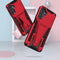 For Samsung Galaxy A13 5G Super V Armor PC + TPU Shockproof Phone Case with Invisible Holder(Red)