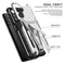 For Samsung Galaxy A13 5G Super V Armor PC + TPU Shockproof Phone Case with Invisible Holder(Silver)