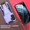 For Samsung Galaxy A13 5G Super V Armor PC + TPU Shockproof Phone Case with Invisible Holder(Purple)