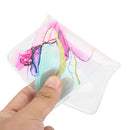 For Samsung Galaxy S22 5G Hollow Marble Pattern TPU Precise Hole Phone Protective Case(Green)