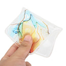 For Samsung Galaxy S22 5G Hollow Marble Pattern TPU Precise Hole Phone Protective Case(Yellow)