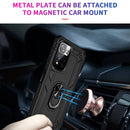 For Xiaomi Redmi Note 11 Pro 5G Shockproof TPU + PC Phone Case with 360 Degree Rotating Holder(Black)