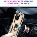 For Xiaomi Redmi Note 11 Pro 5G Shockproof TPU + PC Phone Case with 360 Degree Rotating Holder(Gold)