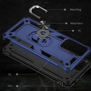 For Xiaomi Redmi Note 11 Pro 5G Shockproof TPU + PC Phone Case with 360 Degree Rotating Holder(Blue)
