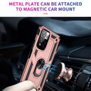 For Xiaomi Redmi Note 11 Pro 5G Shockproof TPU + PC Phone Case with 360 Degree Rotating Holder(Rose Gold)