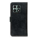For OnePlus 10 Pro Crocodile Texture Horizontal Flip Leather Phone Case with Holder & Card Slots & Wallet(Black)