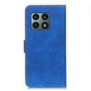 For OnePlus 10 Pro Crocodile Texture Horizontal Flip Leather Phone Case with Holder & Card Slots & Wallet(Blue)