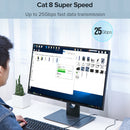 UGREEN CAT8 Ethernet Network LAN Cable, Length:8m