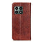 For OnePlus 10 Pro Magnetic Crazy Horse Texture Horizontal Flip Leather Phone Case with Holder & Card Slots & Wallet(Brown)