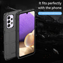 For Samsung Galaxy A33 5G Full Coverage Shockproof TPU Phone Case(Black)