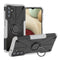 For Samsung Galaxy A13 5G Armor Bear Shockproof PC + TPU Phone Case with Ring Holder(White)
