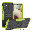 For Samsung Galaxy A13 5G Armor Bear Shockproof PC + TPU Phone Case with Ring Holder(Green)