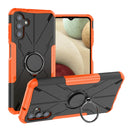 For Samsung Galaxy A13 5G Armor Bear Shockproof PC + TPU Phone Case with Ring Holder(Orange)