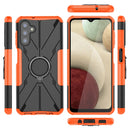 For Samsung Galaxy A13 5G Armor Bear Shockproof PC + TPU Phone Case with Ring Holder(Orange)