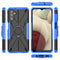 For Samsung Galaxy A13 5G Armor Bear Shockproof PC + TPU Phone Case with Ring Holder(Blue)