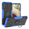 For Samsung Galaxy A13 5G Armor Bear Shockproof PC + TPU Phone Case with Ring Holder(Blue)