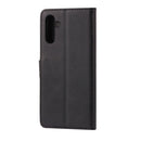 For Samsung Galaxy A13 5G Embossed Happy Cat Pattern Leather Phone Case(Black)