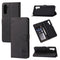 For Samsung Galaxy A13 5G Embossed Happy Cat Pattern Leather Phone Case(Black)