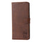 For Samsung Galaxy A13 5G Embossed Happy Cat Pattern Leather Phone Case(Brown)