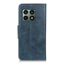 For OnePlus 10 Pro Mirren Crazy Horse Texture Horizontal Flip Leather Phone Case with Holder & Card Slots & Wallet(Blue)