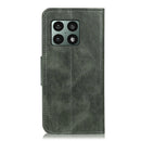 For OnePlus 10 Pro Mirren Crazy Horse Texture Horizontal Flip Leather Phone Case with Holder & Card Slots & Wallet(Dark Green)