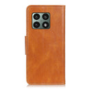 For OnePlus 10 Pro Mirren Crazy Horse Texture Horizontal Flip Leather Phone Case with Holder & Card Slots & Wallet(Brown)