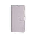 For Vivo Y76s idewei Crazy Horse Texture Leather Phone Case(White)