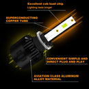 1 Pair P2 880 DC9-12V / 24W / 2200LM IP68 Car Waterproof Headlight 6LEDs SMD-3570 Lamp Beads(8000K White Light)