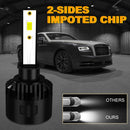1 Pair P2 H1 DC9-12V / 24W / 2200LM IP68 Car Waterproof Headlight 6LEDs SMD-3570 Lamp Beads(6000K White Light)